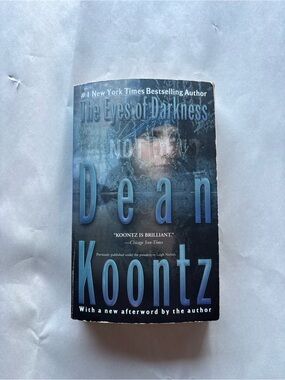 Dean Koontz The Eyes of Darkness UK A Format Paperback 2008 Horror Thriller